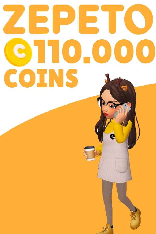 110000 Монет Zepeto
