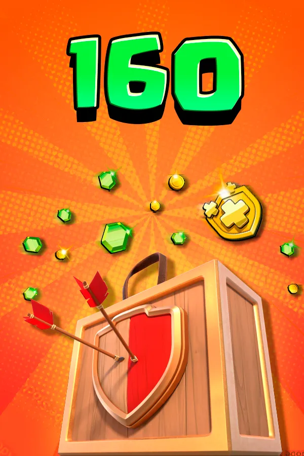 160 Clash of Clans Gems (Code)