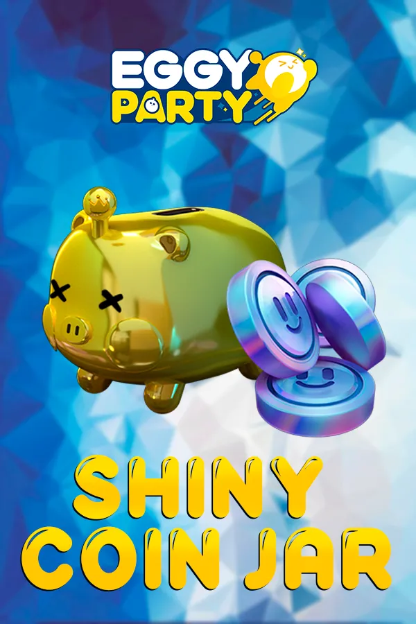Блестящая банка для монет Eggy Party