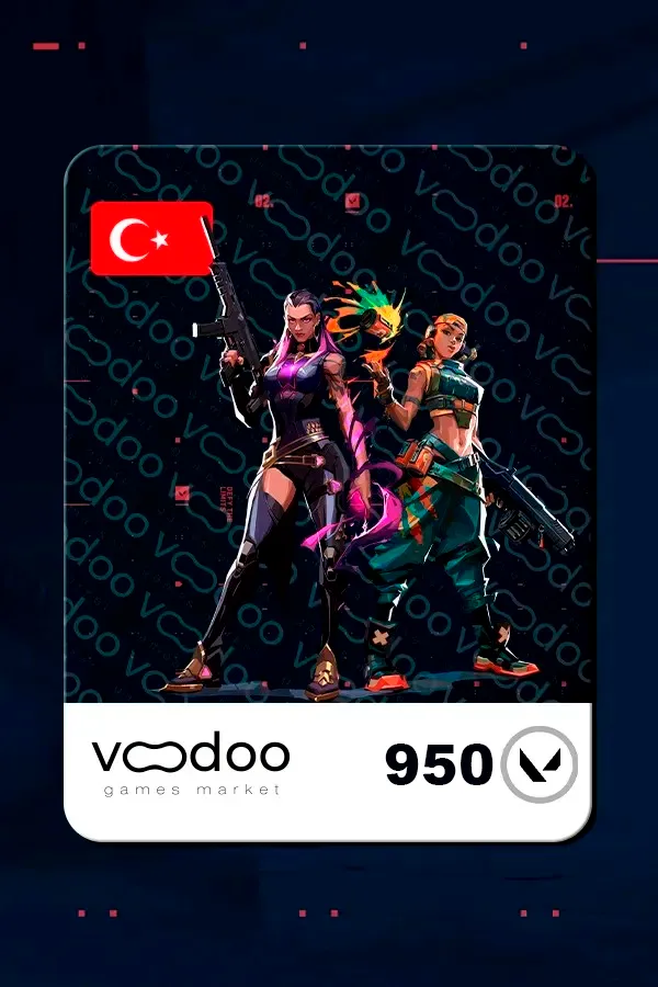 Valorant Points 950 VP Turkey