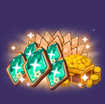 Со входом COOKIE RUN KINGDOM Ускорители и улучшения Дополнительный параметр