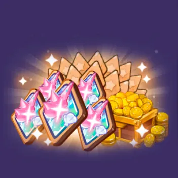 Со входом COOKIE RUN KINGDOM Ускорители и улучшения Дополнительный параметр