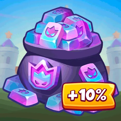 Купить Платину, Премиум, Пропуски для Rush Royale по ID Дополнительный параметр