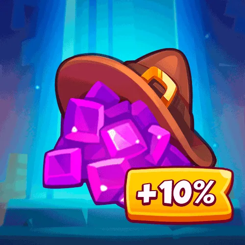 Купить Платину, Премиум, Пропуски для Rush Royale по ID Дополнительный параметр
