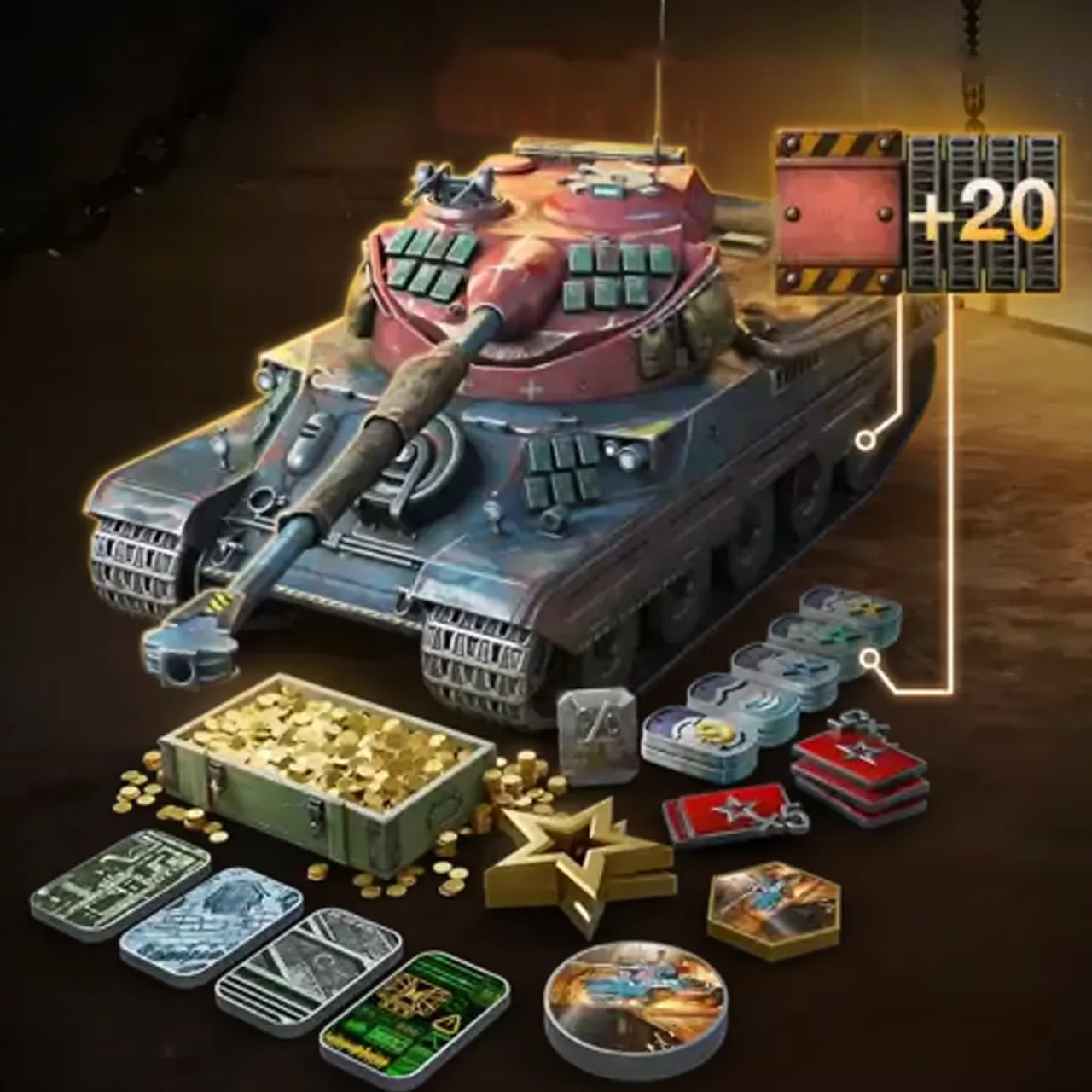 World of Tanks Blitz - Gold - Packs EU additional parameter